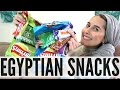 TRYING EGYPTIAN SNACKS