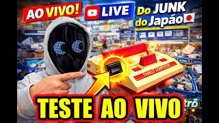 Download Lagu ACHADO NO JUNK do Japão 😳 FAMICOM com BOTÃO QUADRADO?! Japão, Junk, Famicom 🔴 AO VIVO MP3