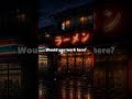 Rainy Ramen Shop 🌧️ Lofi Beats to Sleep #shorts #lofi