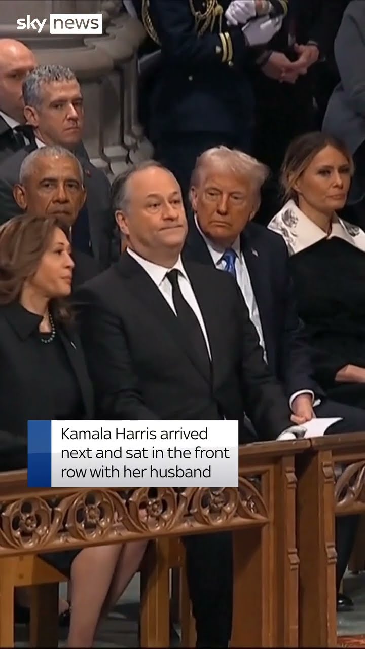 Five US presidents attend Jimmy Carter’s funeral: The highlights