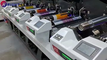 Film Printing | HS Inline Flexo Press Equipped with UV LED Curing System | Height-LED