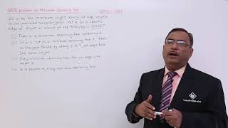 Minimum Spanning Tree - GATE Exercise 2
