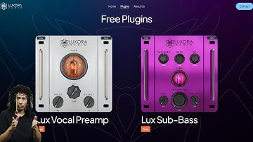Miễn phí Luxora audio Vocal Preamp và Sub Bass Tuyệt vời để nâng cao giọng hát và phần SUb bản nhạc