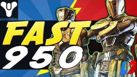 NEW Destiny 2 POWER LEVEL 900 TO 950 - FASTEST Way to Level Up in Shadowkeep
