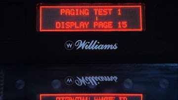 Test your real Pinball DMD in Visual Pinball