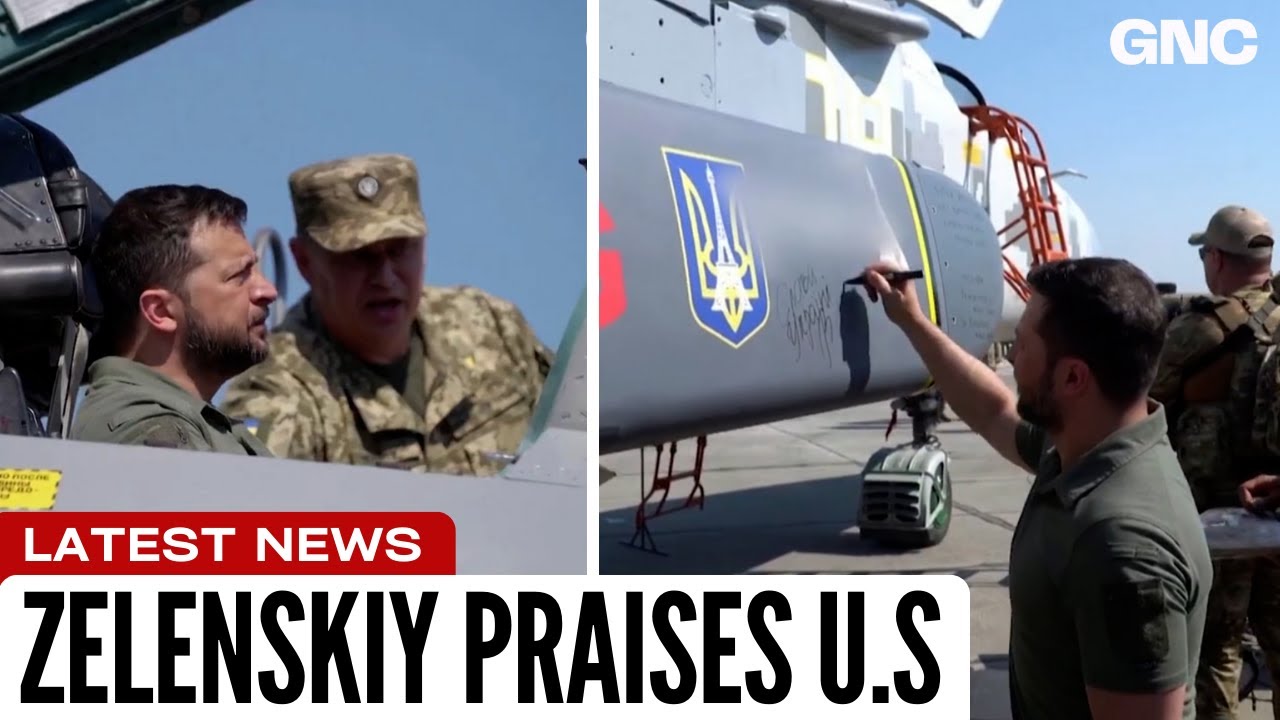 Zelenskiy Hails Success of U S  and German Air Defence in Ukraine