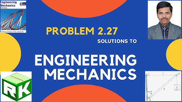 Problem 2.27, Solutions, Engineering Mechanics, Timoshenko, Young, Sine Rule, Lame