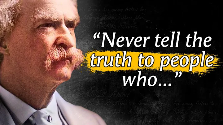 78 MOST Famous MARK TWAIN Quotes About Life (BEST)...