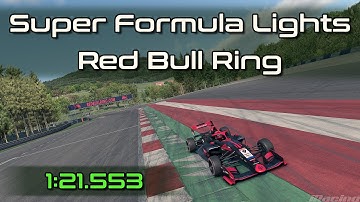 iRacing SFL Super Formula Lights Red Bull Ring Q Hotlap 1:21.553 - 2025 Season 4