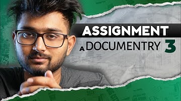 Unveiling the Art of Documentary Editing | Assignment 3 for Tharun Speaks