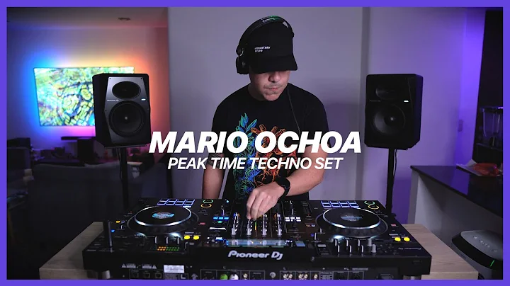 Mario Ochoa | Peak Time Techno Set | Dj Mix 4K - 02.10.2022 Reinier Zonneveld, Hi-Lo and more!