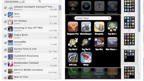 iOS 4 - folders and apps in iTunes (no audio)