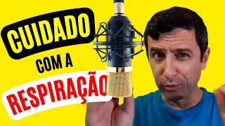 Pausas de respiração na Narração