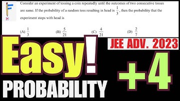 A Must-Solve Easy Probability Question from JEE Advanced 2023! || JEE PYQs || JEE ADVANCED 2025