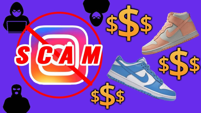 SCAM OF BEWARE - !!! THIS TWITTER YouTube INSTAGRAM OR ON SNEAKER