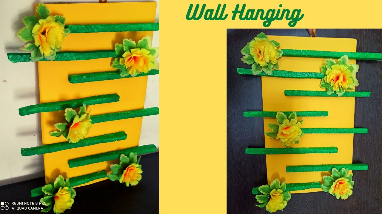 Best Out of Waste Wall Hanging Wall Decor cardboard wall hanging