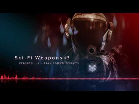 Sci-Fi Weapons -- Sound FX Library -- (Update 1.1) +240 SFX