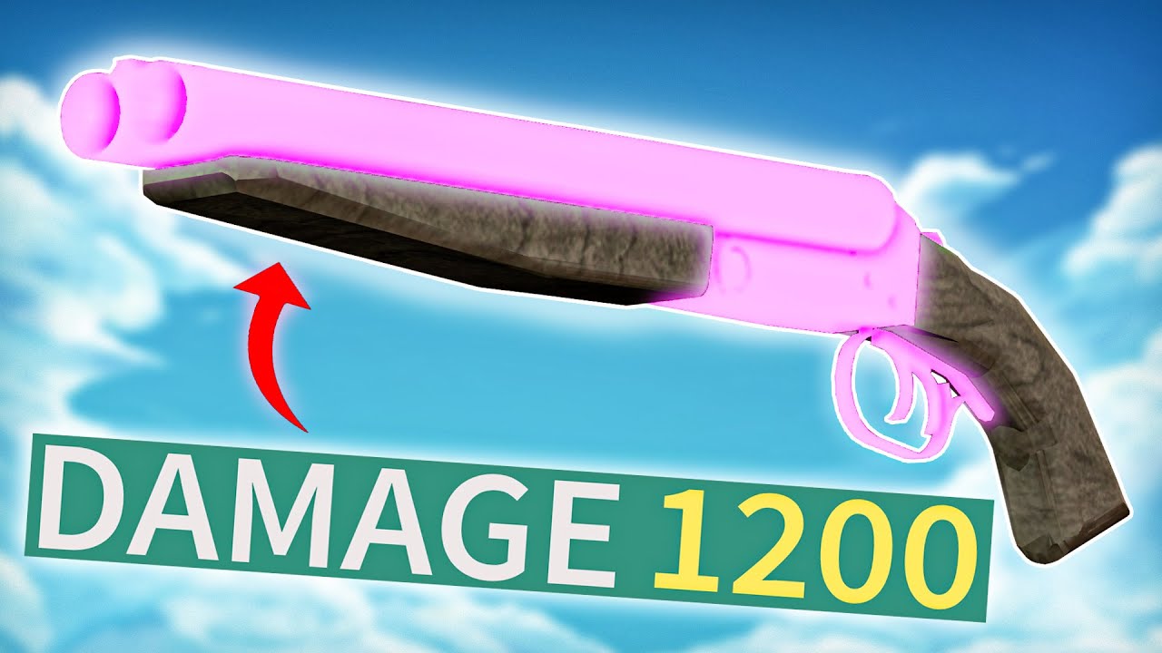 The 1200 Damage Shotgun in Phantom Forces... YouTube