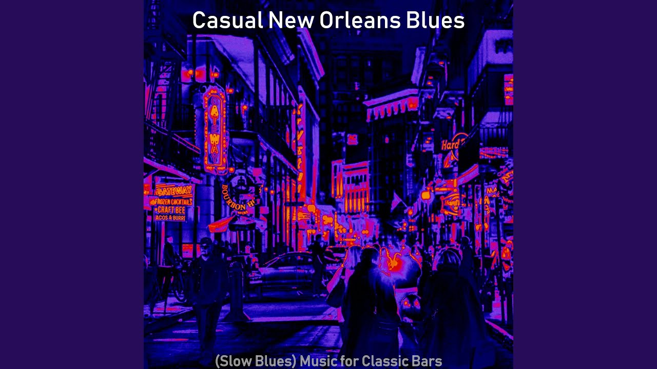 Background for Blues Bars