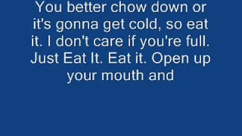 Eat It - Weird Al Yankovic (with lyrics)