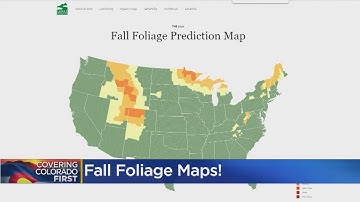 National Park Service Releases Fall Foliage Map
