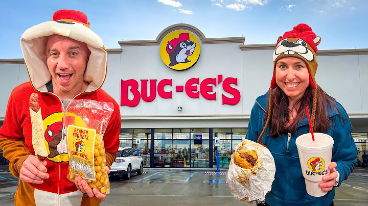 We Ate Every Meal at Buc-ee's for 24 Hours!