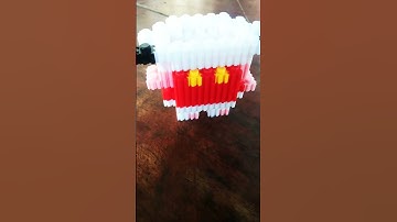 tiktok I assembled a cute hello kitty mini Lego model