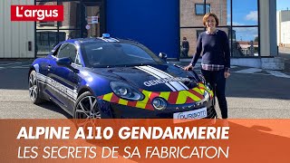 Alpine A110 Gendarmerie. Ses secrets de fabrication !