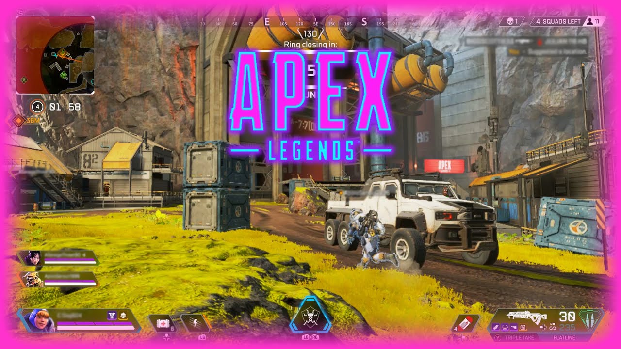 “Looting up” Apex Legends