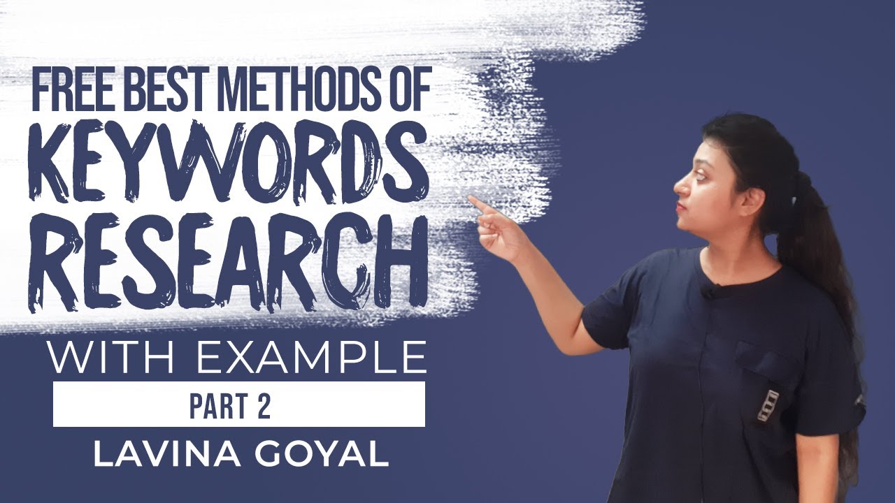 Free Best Keyword Research Methods | Blog | Website Ranking | SEO ...