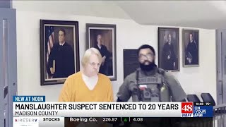 Madison County manslaughter suspect sentenced