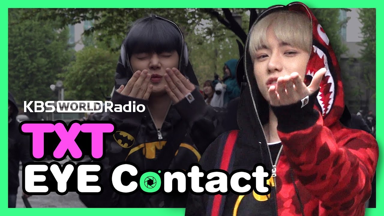 TOMORROW X TOGETHER EYE CONTACT CAM :: 투모로우바이투게더 아이컨택캠 @ MUSIC BANK