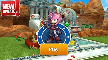 Sonic Dash - Rusty Rose New Charactere Unlocked Update - All Characters Unlocked vs Eggman and Zazz