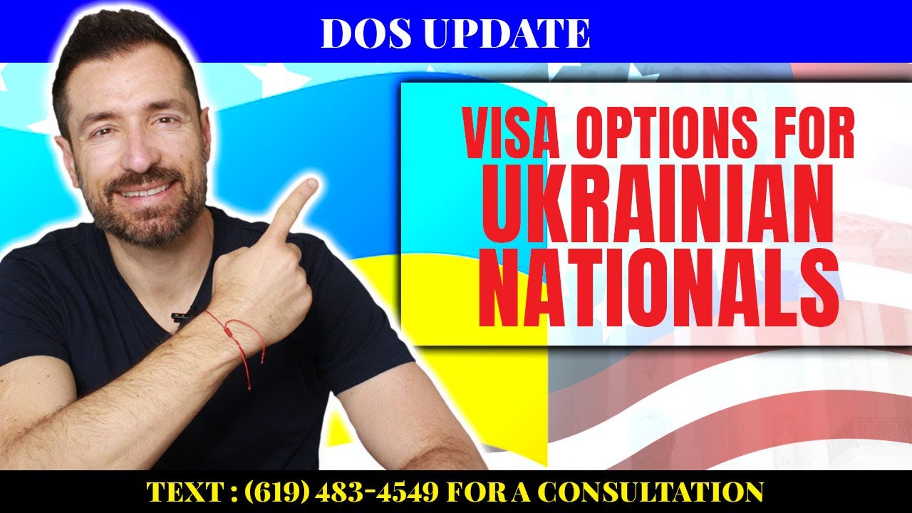 DOS Update: NIV/IV Visa Options for Ukrainian Nationals