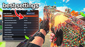*NEW* BO7 Warzone Settings for MAX Aim Assist & FAST Movement!