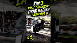 TOP 3 Most Dangerous Drag Racing Launches 😱🔥