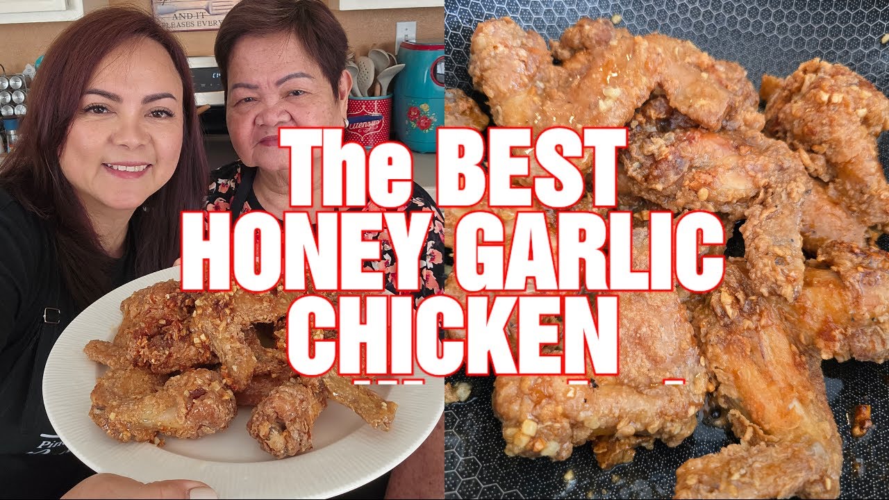 HONEY GARLIC CHICKEN - SO GOOD! A MUST-TRY!