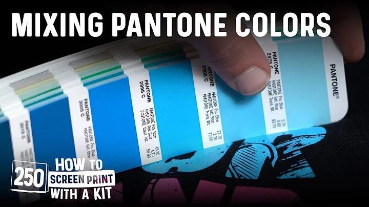 Mastering Pantone Color Mixing in Screen Printing