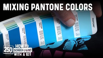 Mastering Pantone Color Mixing in Screen Printing