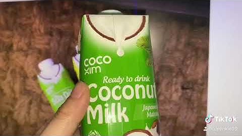Sữa dừa tươi vị Matcha - Thương hiệu Cocoxim