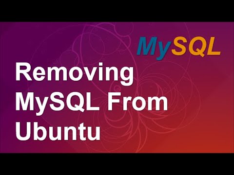 Remove MySQL From