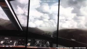 P3D V2.2 - PMDG NGX HD - HIGH SETTINGS - HIGH RESOLUTION 3286 x 1920