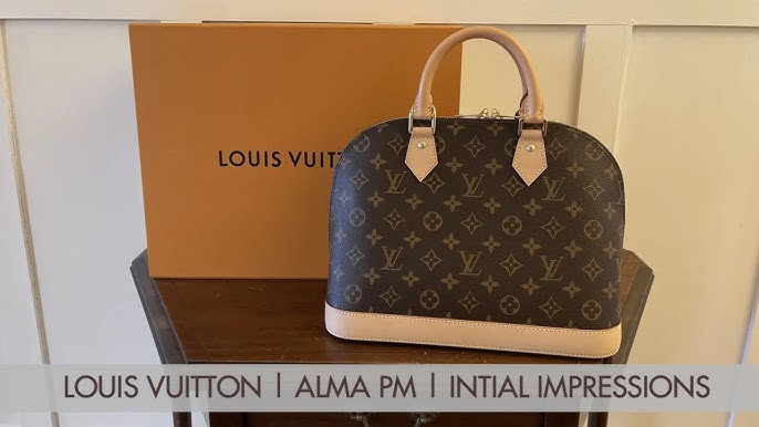 Louis Vuitton Alma PM in Monogram Canvas Review: Unboxing, Details, What  Fits & History of the Bag 