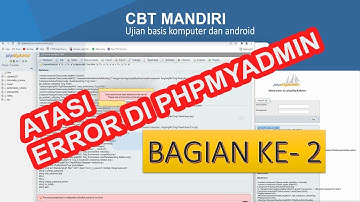 Atasi error phpmyadmin Deprecation Notice in ./libraries/classes/databaseInterface.php#615