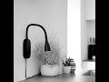 LED væglampe med USB og fleksibel arm