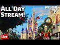 🔴ALL DAY Magic Kingdom Live Stream & Christmas Fun at Walt Disney World