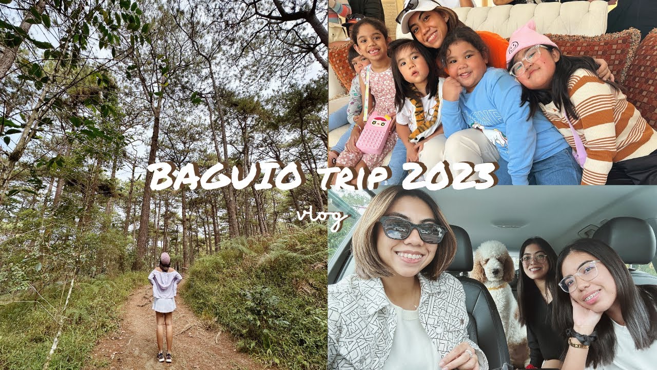 Vlog Diary 3 Baguio Trip with Family (Dog friendly cafes + Hiking Trail) YouTube