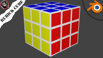 𝐓𝐮𝐭𝐨𝐫𝐢𝐚𝐥 : Create this ❛ Rubick Cube ❜ 𝟑𝔻 𝐌𝐎𝐃𝐄𝐋 in Blender .