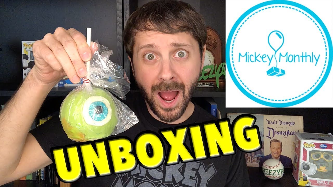 Disney Subscription Snack Box - Mickey Monthly Snack UNBOXING