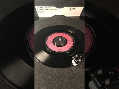The Jam - That’s Entertainment ( Vinyl 45 ) From 1980 .